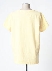T-shirt jaune BLEND SHE pour femme seconde vue