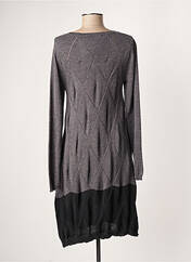Robe pull gris LAUREN VIDAL pour femme seconde vue
