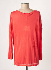 T-shirt rouge LES ESSENTIELS BY MARIE SIXTINE pour femme seconde vue