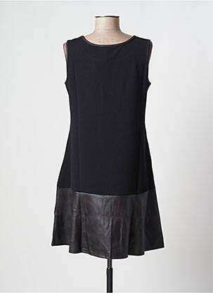 Robe courte sans manche sans manche noir MOKA'S femme