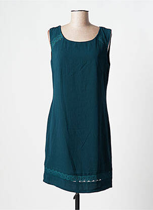 Robe courte sans manche sans manche vert MOKA'S femme