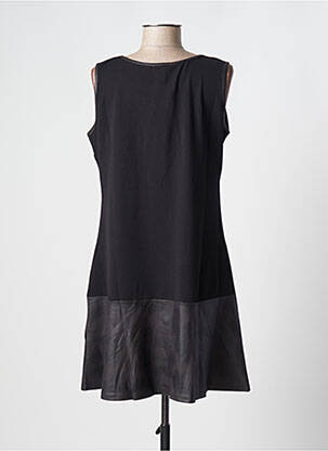 Robe courte sans manche sans manche noir MOKA'S femme