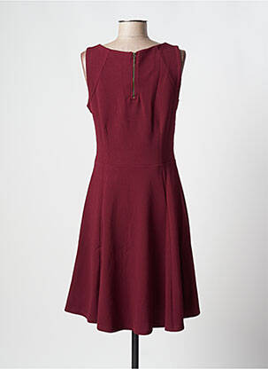 Robe mi-longue sans manche sans manche rouge MOKA'S femme