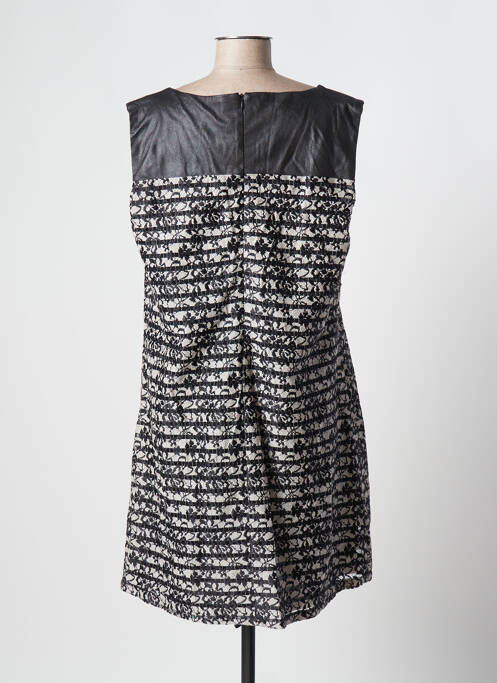 Robe mi-longue noir INFLUX pour femme