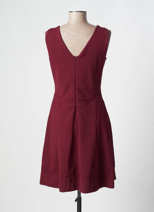 Robe mi-longue rouge MOKA'S pour femme