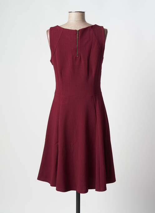 Robe mi-longue rouge MOKA'S pour femme