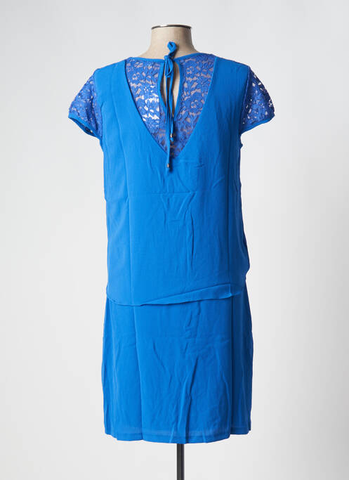 Robe courte bleu MOKA'S pour femme