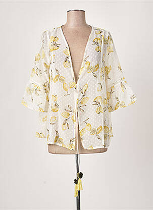 Veste casual blanc BLANCHEPORTE femme