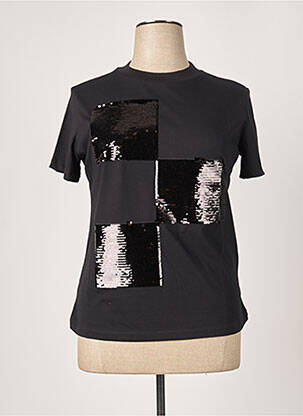 T-shirt noir EMPORIO ARMANI pour femme