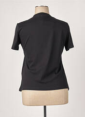 T-shirt noir EMPORIO ARMANI pour femme seconde vue