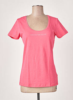 T-shirt rose EMPORIO ARMANI pour femme
