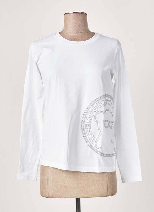 T-shirt blanc EMPORIO ARMANI pour femme