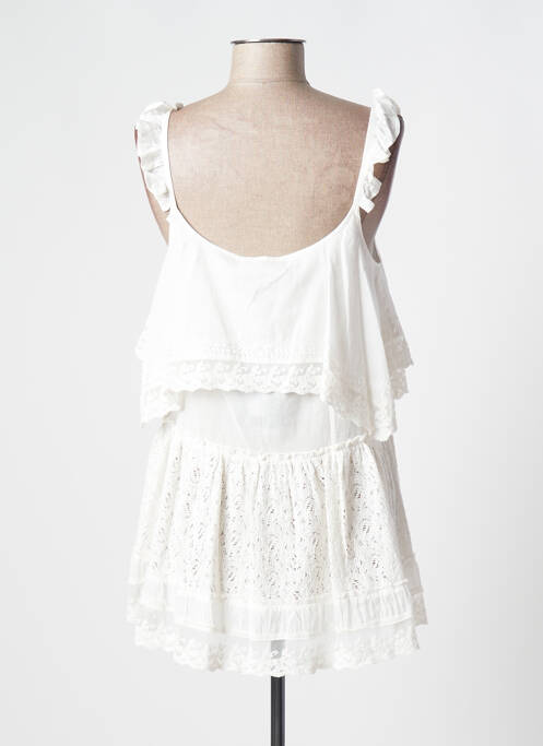 Tunique manches longues blanc MY TWIN pour femme