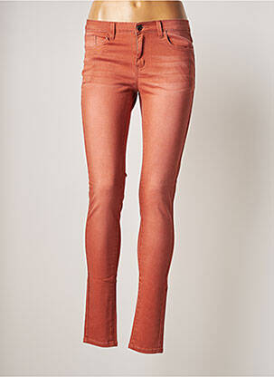 Pantalon slim skinny taille normale rose VILA femme