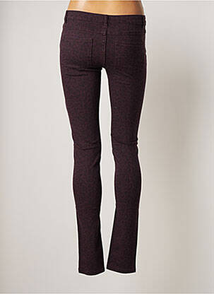 Pantalon slim stretch taille normale violet VILA femme