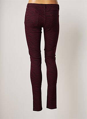 Pantalon slim stretch taille normale rouge VILA femme