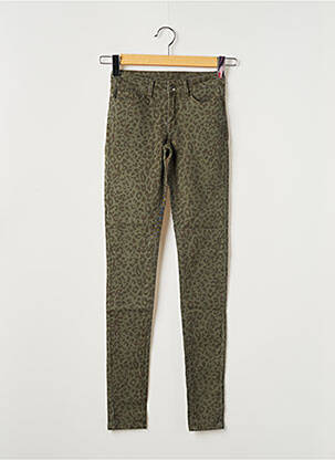 Pantalon slim stretch taille normale vert VILA femme