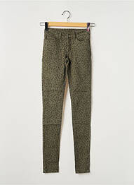 Pantalon slim skinny taille normale vert VILA femme