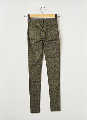 Pantalon slim stretch taille normale vert VILA femme