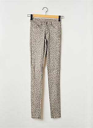 Pantalon slim stretch taille normale gris VILA femme