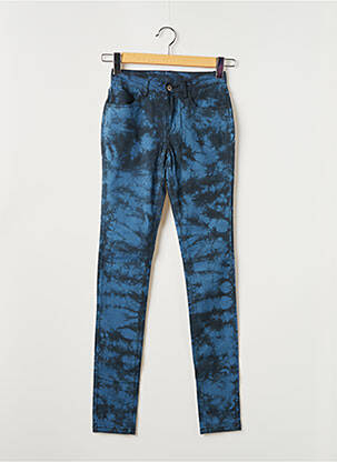 Pantalon slim stretch taille normale bleu VILA femme