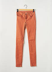 Pantalon slim orange VILA pour femme seconde vue