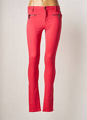 Pantalon slim rose VILA pour femme seconde vue