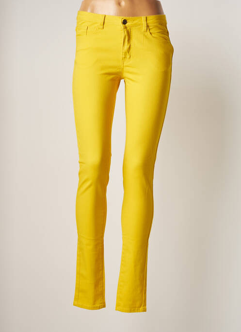 Pantalon slim jaune VILA pour femme