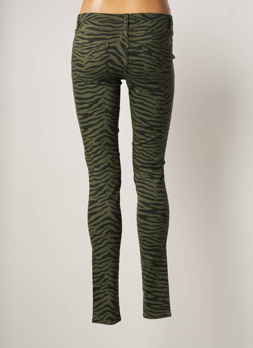 Pantalon slim vert VILA pour femme