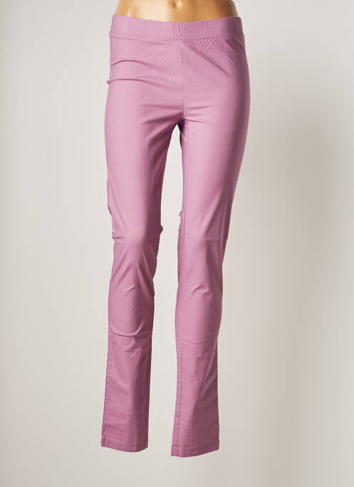 Pantalon slim violet VILA pour femme