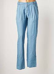 Pantalon chino bleu VILA pour femme seconde vue