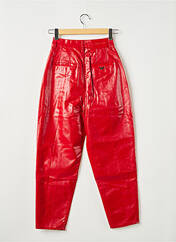 Pantalon chino rouge EMPORIO ARMANI pour femme seconde vue