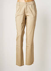 Pantalon droit beige VILA pour femme seconde vue