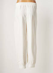 Pantalon droit blanc EMPORIO ARMANI pour femme seconde vue