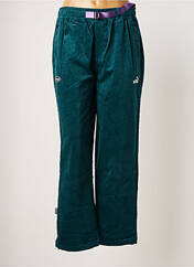 Pantalon droit vert PUMA pour femme seconde vue