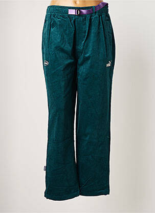 Pantalon droit vert PUMA pour femme