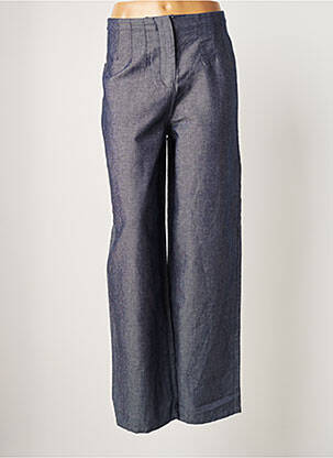 Pantalon large bleu EMPORIO ARMANI pour femme