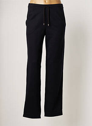 Pantalon droit stretch taille normale bleu EMPORIO ARMANI femme