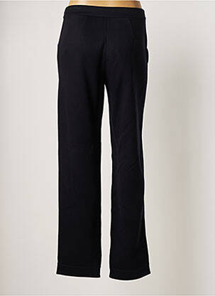 Pantalon droit stretch taille normale bleu EMPORIO ARMANI femme