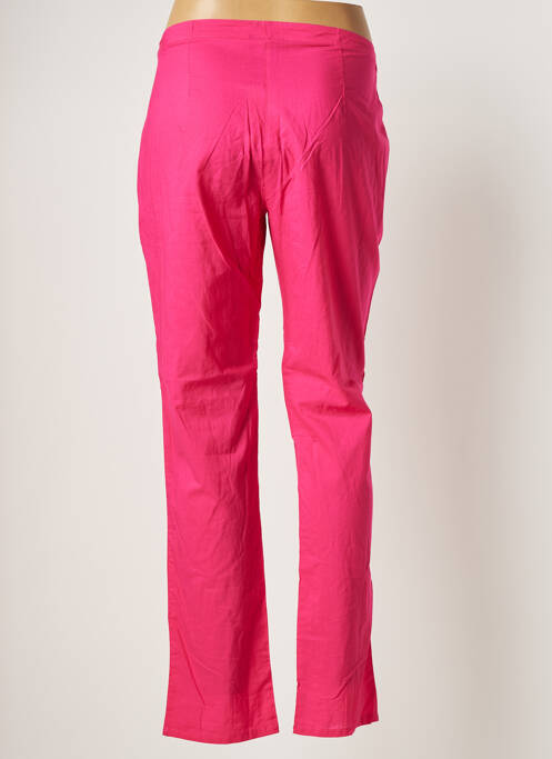 Pantalon droit taille normale taille normale rose LA FIANCEE DU MEKONG femme
