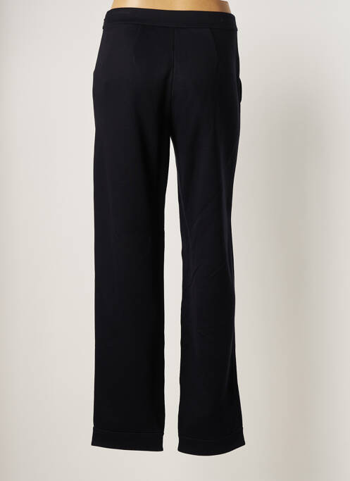 Pantalon droit bleu EMPORIO ARMANI pour femme