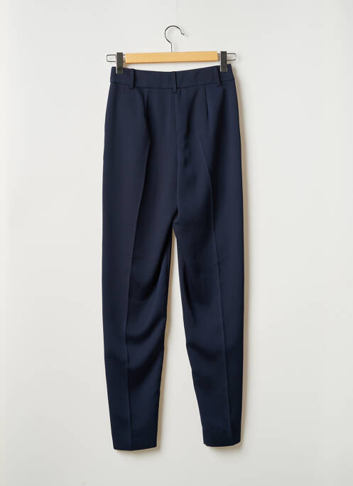 Pantalon droit bleu EMPORIO ARMANI pour femme