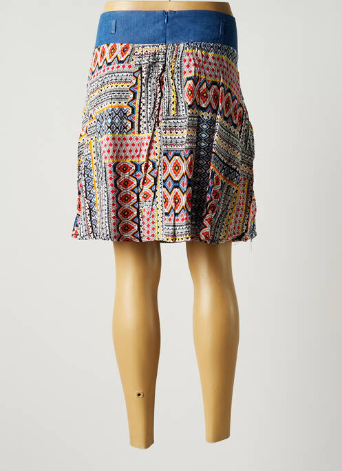 Jupe courte bleu BREAL pour femme