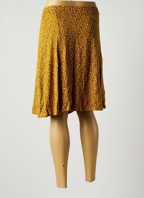 Jupe mi-longue jaune LA FIANCEE DU MEKONG pour femme