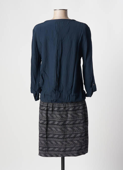 Robe mi-longue bleu MOKA'S pour femme