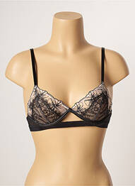 Soutien-gorge effet matière satinée haut soutien-gorge emboitant noir PASSIONATA femme