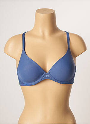 Soutien-gorge bretelle multi position haut soutien-gorge moulé bleu PASSIONATA femme