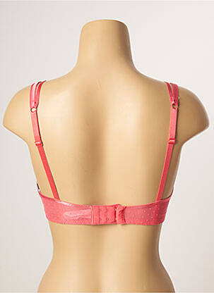 Soutien-gorge effet matière satinée haut soutien-gorge avec mousse de rembourrage amovible rose PASSIONATA femme