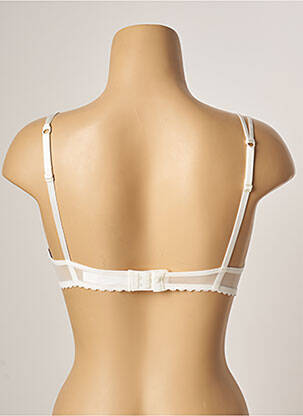 Soutien-gorge effet matière satinée haut soutien-gorge push-up beige PASSIONATA femme