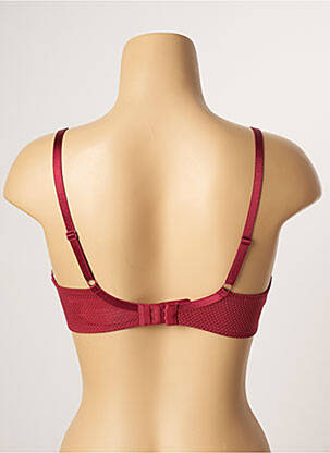 Soutien-gorge effet matière satinée haut soutien-gorge moulé rouge PASSIONATA femme